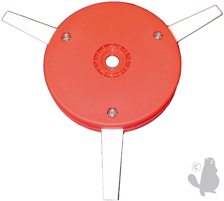 Tecomec Trimmer head, Pro-Trim, Ø 300mm / Ø 19mm, 3-Blades, Nylon blade Tecomec Trimmer head, Pro-Trim, Ø 300mm / Ø 19mm, 3-Blades, Nylon blade